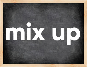 3 forms of the verb mix up