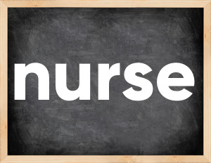 3 forms of the verb nurse