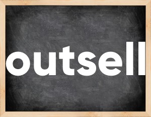 3 forms of the verb outsell
