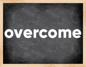 3 forms of the verb overcome