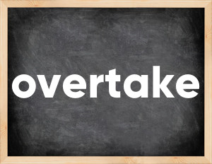 3 forms of the verb overtake