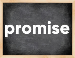 3 forms of the verb promise