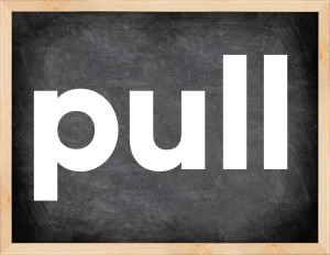 3 forms of the verb pull