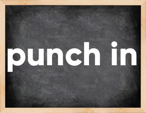 3 forms of the verb punch in