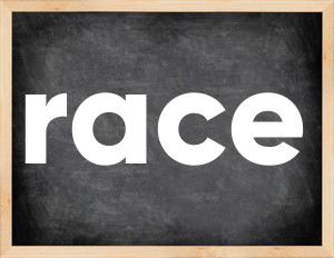 3 forms of the verb race