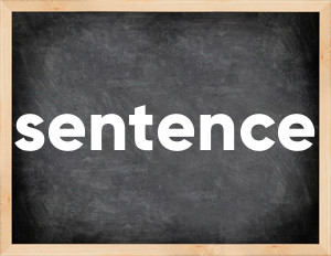 3 forms of the verb sentence