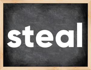 3 forms of the verb steal