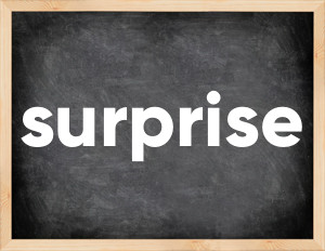 3 forms of the verb surprise