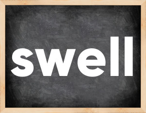 3 forms of the verb swell