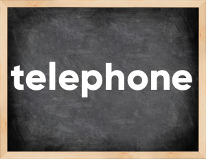 3 forms of the verb telephone