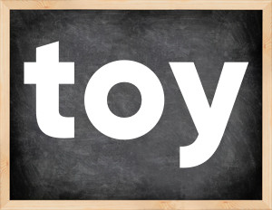 3 forms of the verb toy