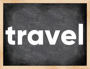 3 forms of the verb travel in English