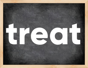3 forms of the verb treat