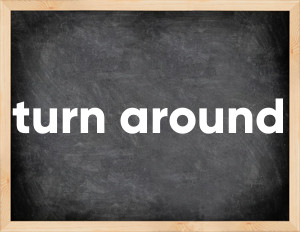 3 forms of the verb turn around