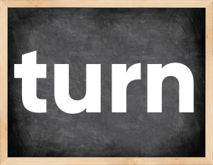 3 forms of the verb turn