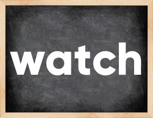 3 forms of the verb watch in English