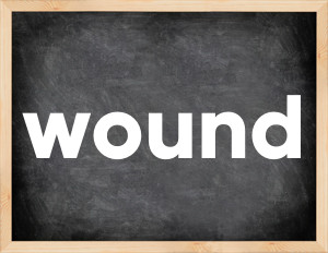3 forms of the verb wound