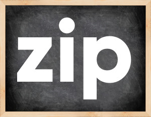 3 forms of the verb zip